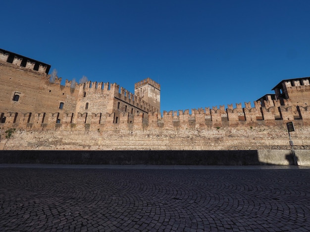 Ponte Castelvecchio, também conhecida como Ponte Scaliger em Verona