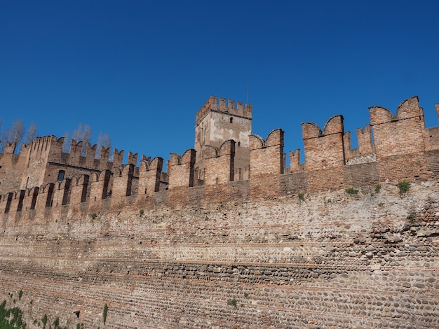 Ponte Castelvecchio, também conhecida como Ponte Scaliger em Verona