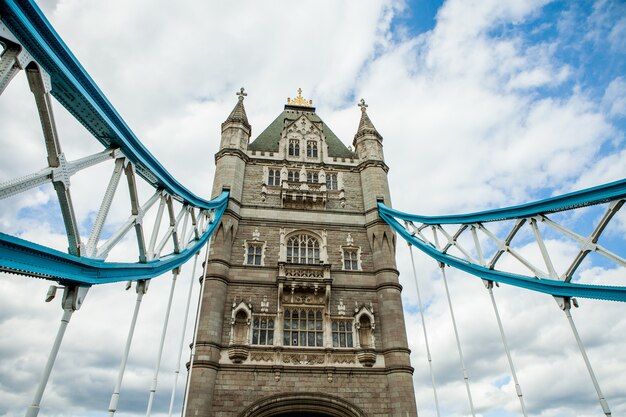 Ponte da torre em londres, grã-bretanha.