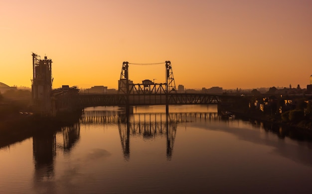 Ponte de aço Portland Oregon EUA