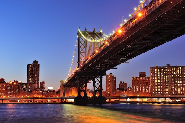 Ponte de Manhattan em Nova York