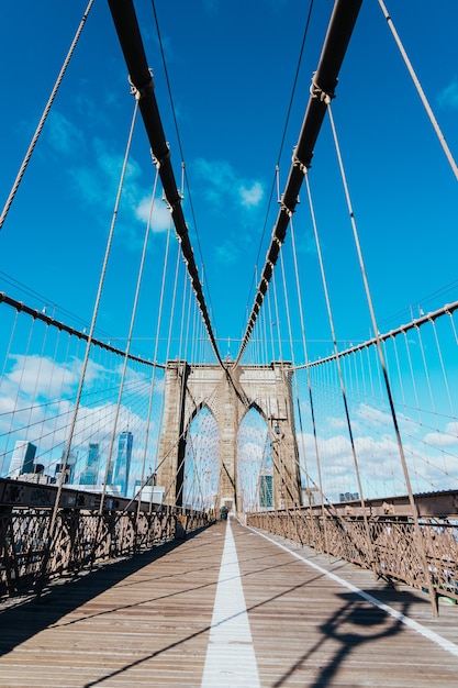 Ponte do brooklyn, cidade de nova york