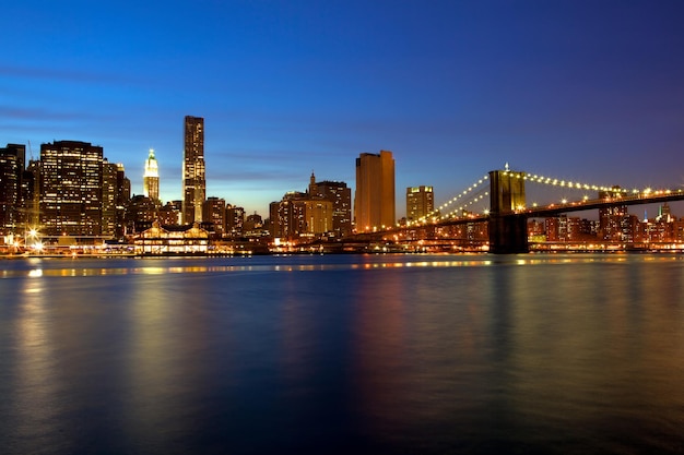 Ponte do Brooklyn e Manhattan