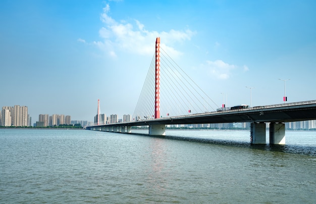 Ponte do rio Hangzhou Qiantang