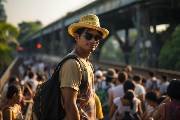 Ponte Ferroviária de Estandes Turísticos