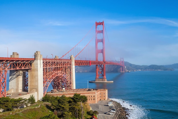 Ponte Golden Gate em San Francisco Califórnia