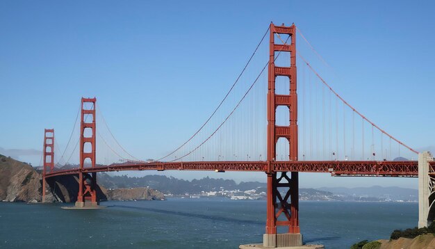 Foto ponte golden gate em são francisco, califórnia