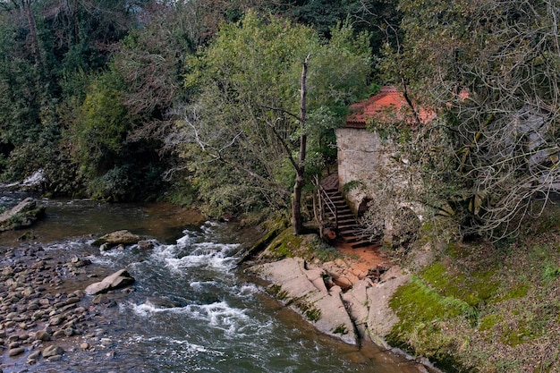 Ponte medieval dos liergenos na Cantábria