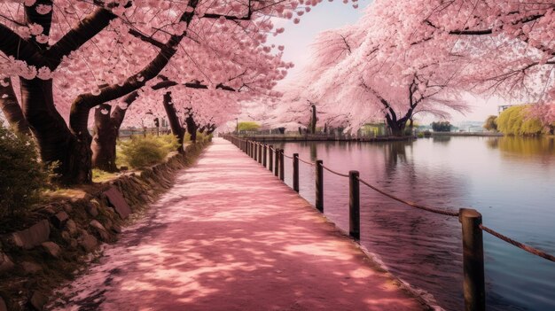 Foto ponte na primavera