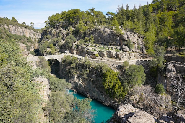 Ponte Oluk em Koprulu Valley Antalya Turkiye