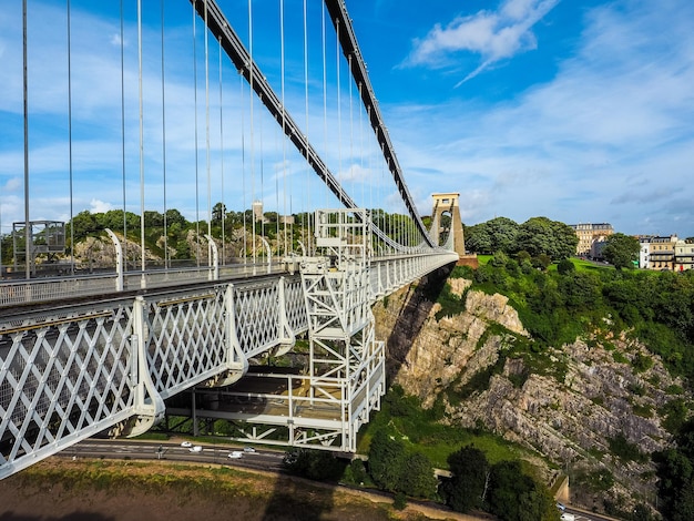 Ponte suspensa HDR Clifton em Bristol