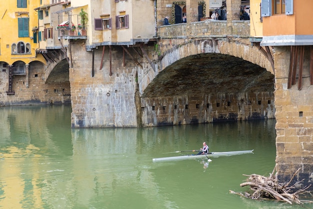 Ponte Vecchio en Florencia Italia