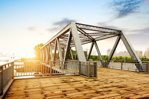 Ponte velha em xangai