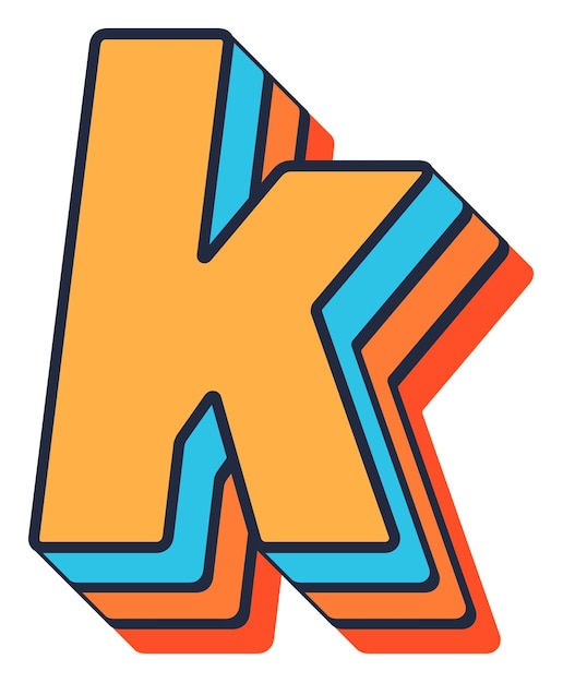 Pop-Art-Alphabet-Buchstaben