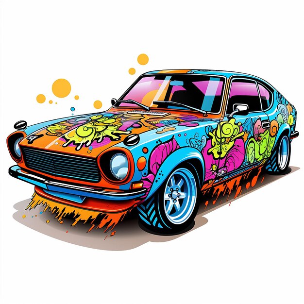 Pop-Comic-Design-Art-Auto