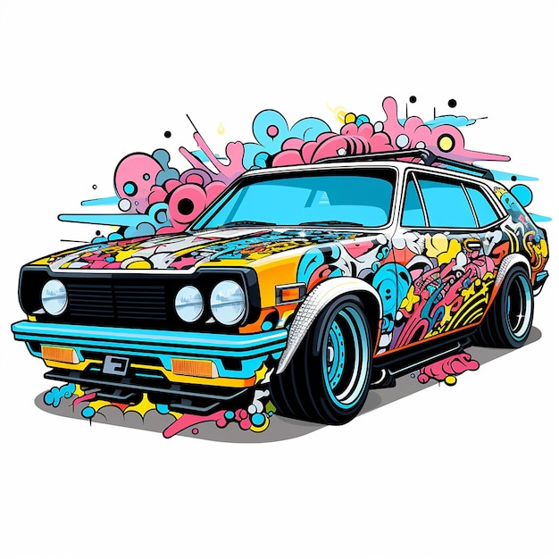 Pop-Comic-Design-Art-Auto