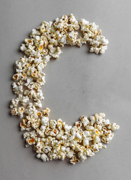 PopCorn Alphabet, aislado