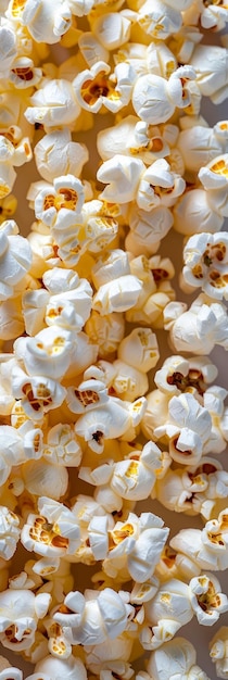 Popcorn Background Conceito de lanche perfeito Inteligência Artificial Gerativa