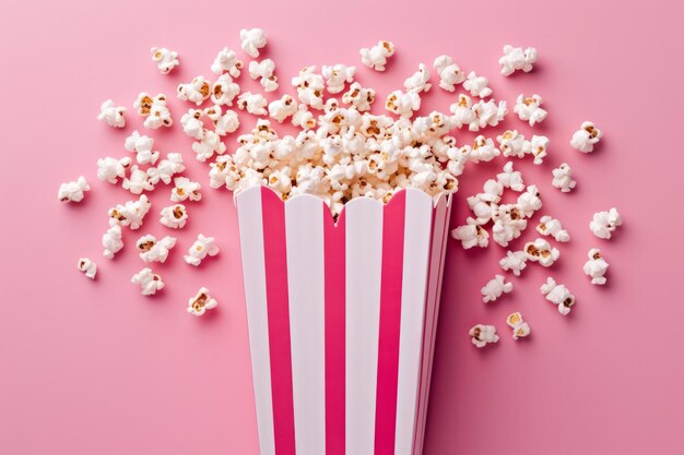 Popcorn cinema cinema lanche álbum de fotos visuais cheio de momentos doces e deliciosos