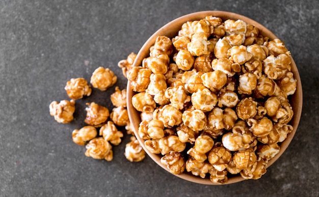 Popcorn mit Karamell