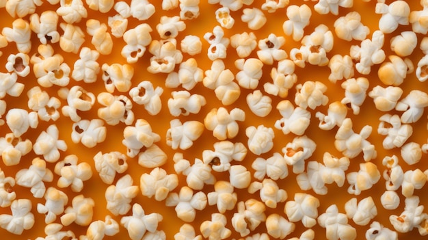 Popcorn-Textur Hintergrund neuronales Netzwerk ai generiert