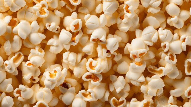 Popcorn-Textur Hintergrund neuronales Netzwerk ai generiert