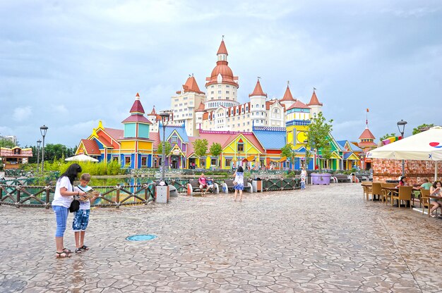 popular parque temático ruso