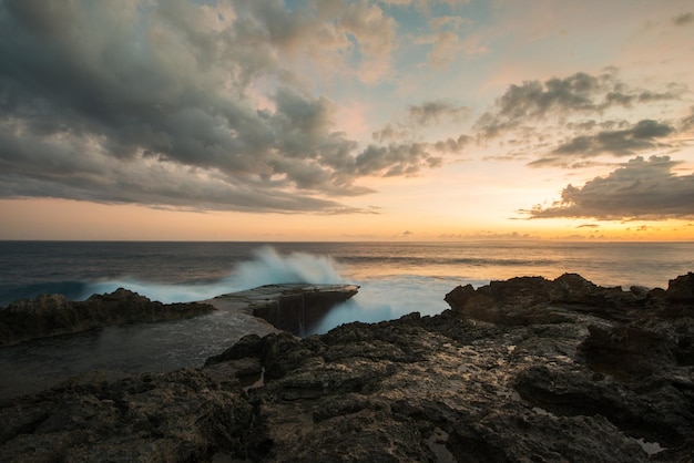 Pôr do sol da ilha