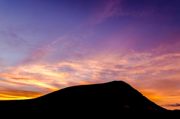 Pôr do sol no Oceano Atlântico