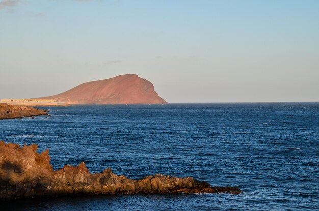 Pôr do sol no Oceano Atlântico