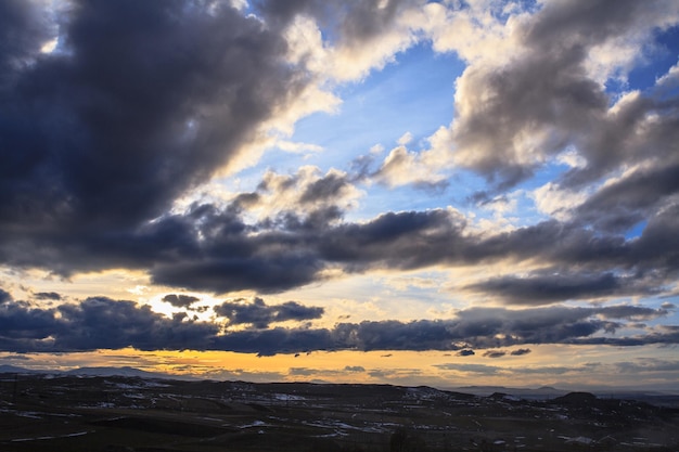 Foto pôr do sol