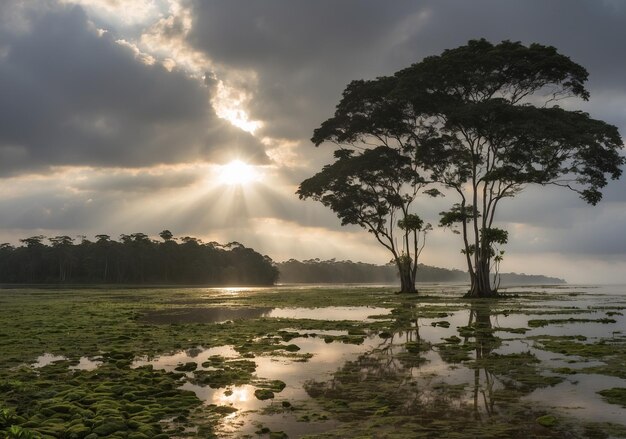 Foto pôr-do-sol