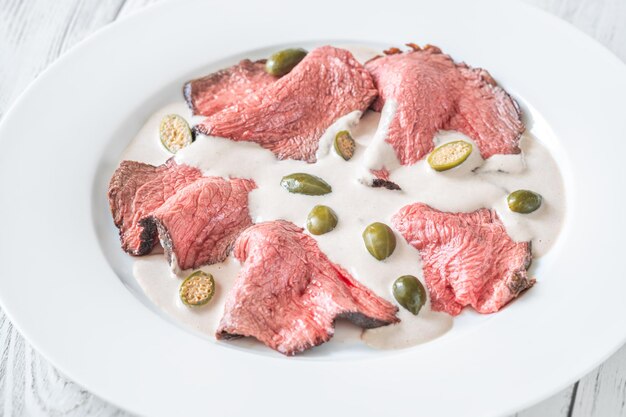 Porção de Vitello tonnato