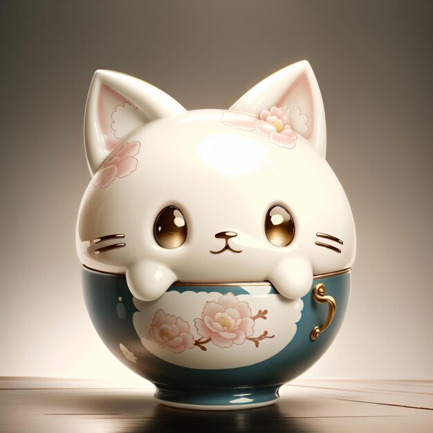 Porcelana de gato