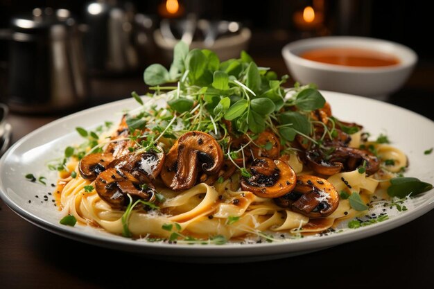 Porcini y Pappardelle