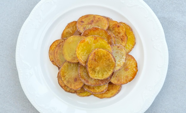 Porción de patatas fritas