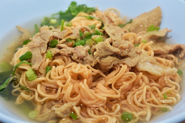 Pork Ball Fideos Thai Street Food