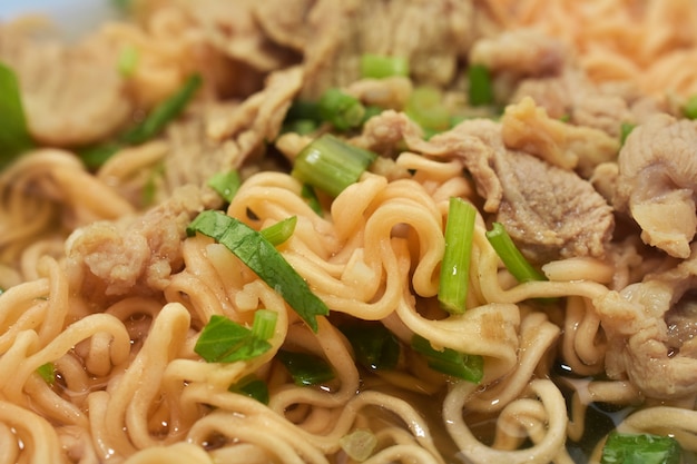 Pork Ball Fideos Thai Street Food