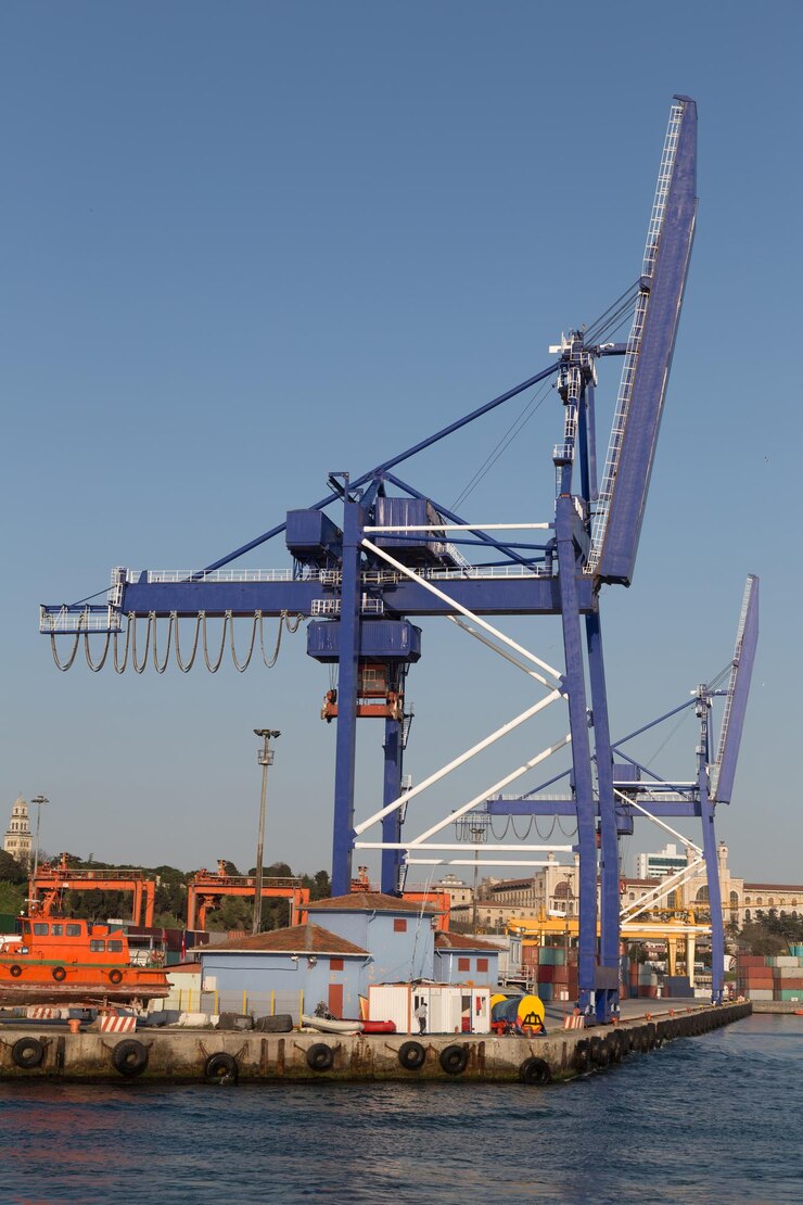 Foto port crane