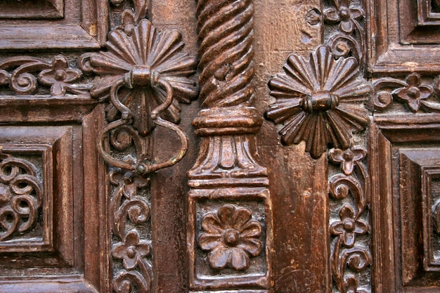 porta de madeira