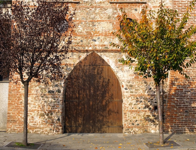 Porta medieval antiga