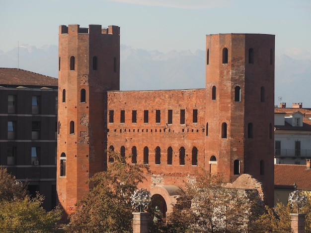 Porta Palatina Pfälzer Tor in Turin