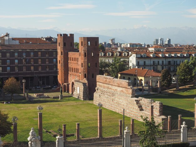 Porta Palatina Pfälzer Tor in Turin