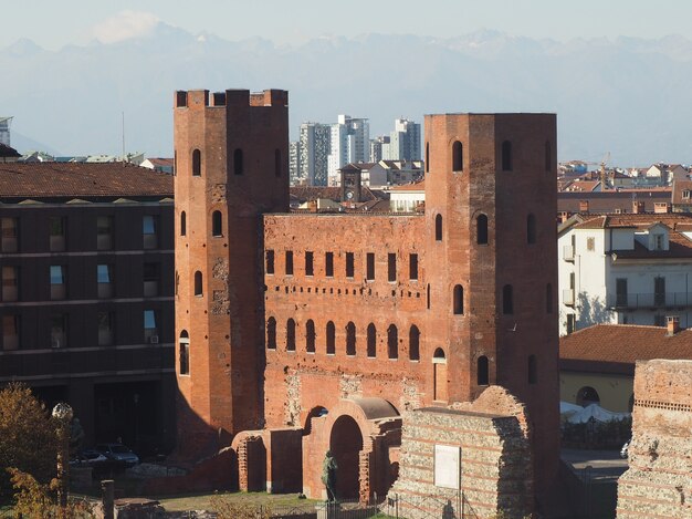 Porta Palatina (Pfälzer Tor) in Turin