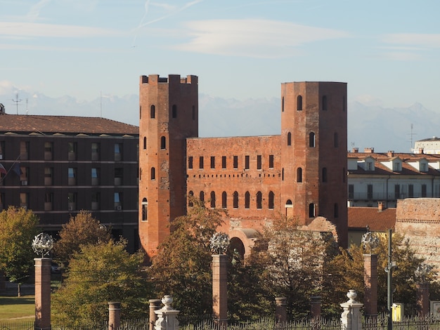 Porta Palatina (Puerta Palatina) en Turín