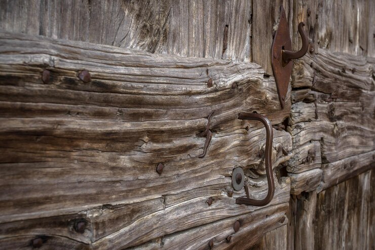 Foto porta velha.