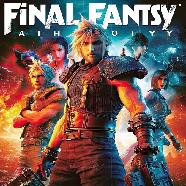 La portada del videojuego Final Fantasy