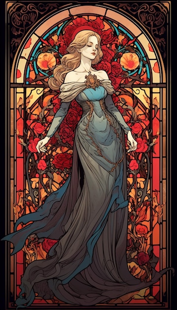 La portada de la vidriera de la artista twilight princess.