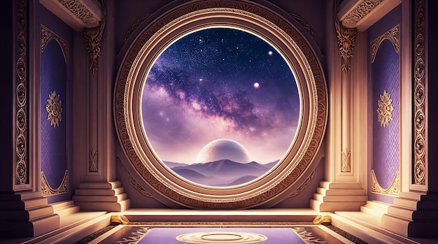 Portal Galáctico: una vista mística en el Cosmos