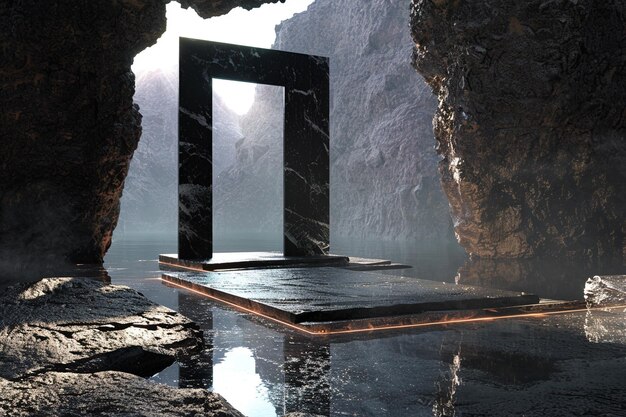 Portal interdimensional que conecta dos w diferentes